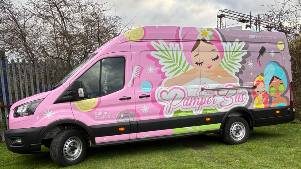 Essex Pamper Bus children's pamper party